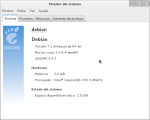Monitor de sistema Debian 7.1